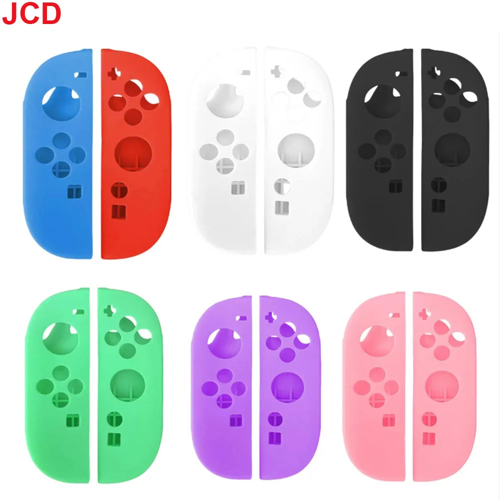 JCDシリコンソフトケースハンドグリップシェル保護カバーfor Nintendo Switch 2 NS2 Joy-Conコントローラーハンドグリップフルプロテクタースキン