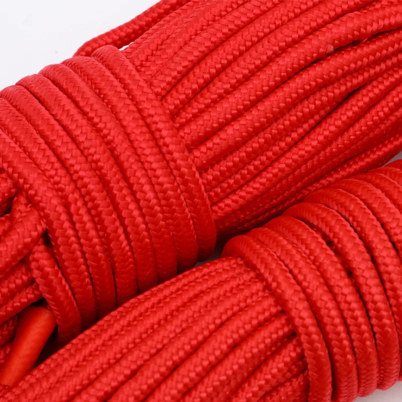 10M/20M/30M Salvage Rope Fishing Magnetic Rope Suitable Powerful Salvage Neodymium Fishing Magnet Insurance Rope with Carabiner