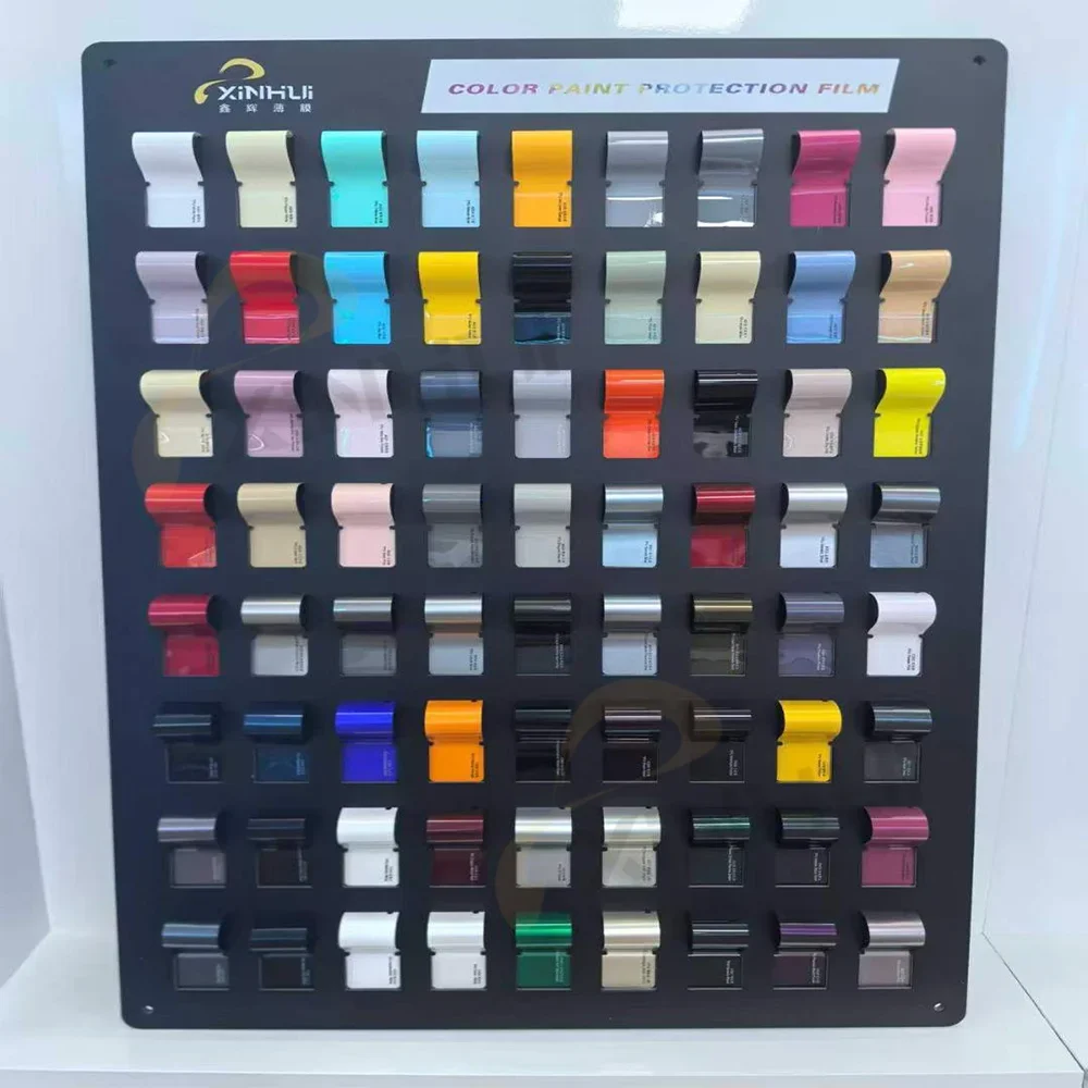 Custom 7.5mil GT Silver Self Healing Anti Scratch Color Changing TPU PPF Series Wrap Sticker Film 93A Hardness 3-Year Warranty