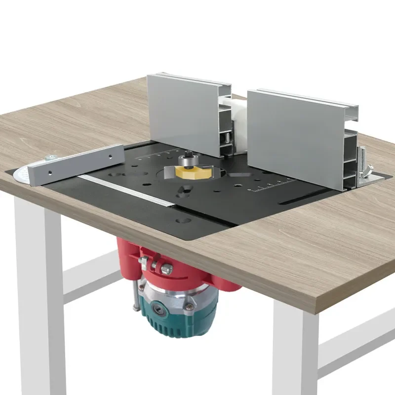 Router Lift Table Bakelite Inverted Trim Router Base Woodworking Milling Chamfer Grooving Slotting Fast Lifting Platform New Jig