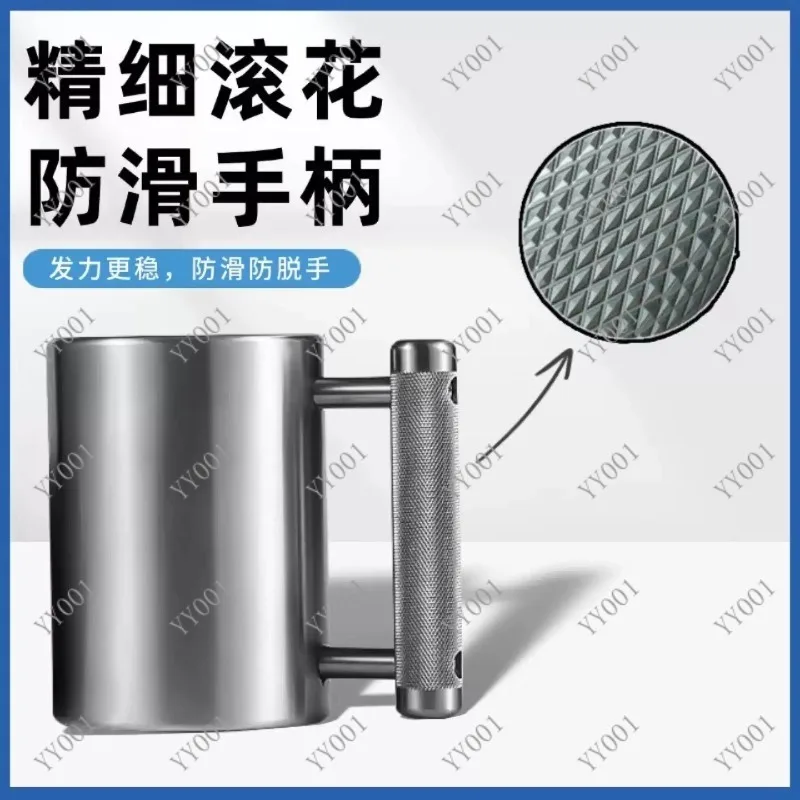 Overweight water cup 304 stainless steel dumbbell cup Men's and women's sports fitness 10kg, 6kg, custom dumbbell cup