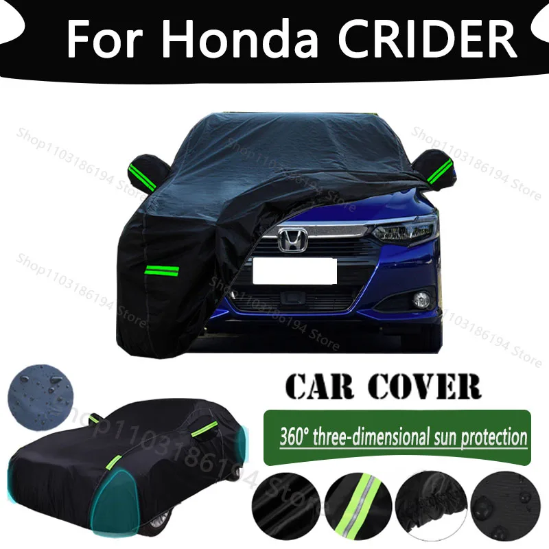 

For Honda CRIDER Outdoor Protection Full Car Cover Snow Covers Rainwater Sunshine Dustproof Scratches Car Cover