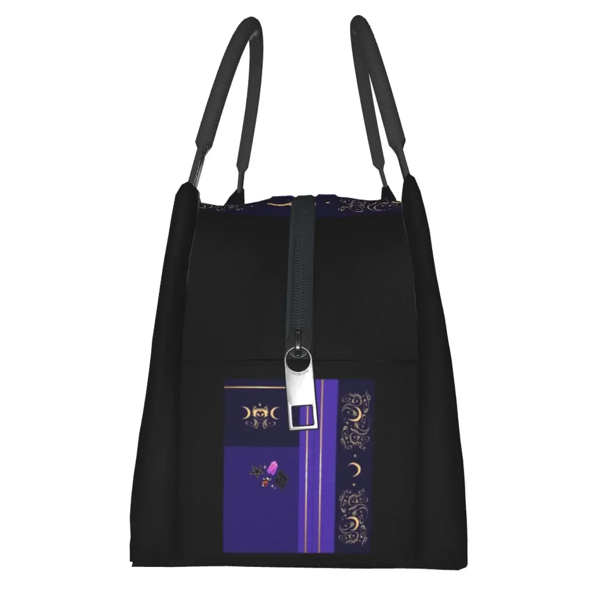 Helluva Boss - حقائب الغداء Stolas صندوق معزول حقيبة غداء محمولة حقائب نزهة حقيبة حرارية مبردة لمكتب الأطفال والنساء