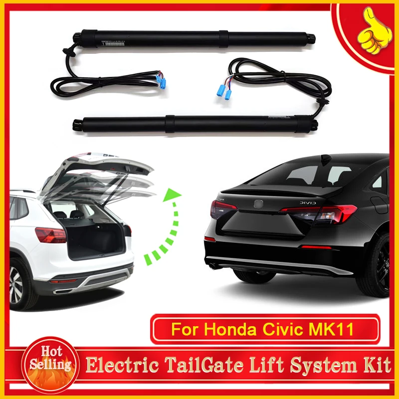 

For Honda Civic MK11 2021~2024 Car Auto Electric Tailgate Opener Vehicle Power Rear Door Liftgate Automotive Modification Parts