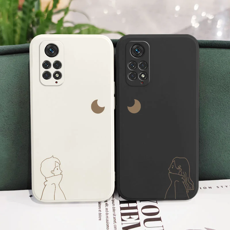 Moon Twilight Miss Phone Case For Xiaomi Redmi Note 13 12 12S 11 11S 11T 10 10A 10T 10S 9T 9 8 7 Pro Plus 10C 9T 4G 5G Cover