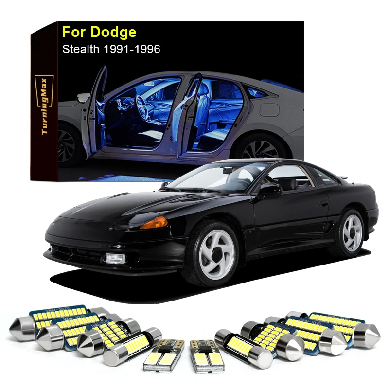 

Canbus Interior Lighting LED Bulbs Kit Package For Dodge Stealth 1991-1996 Trunk Dome Reading Indoor Lamp Lights Car Accessories