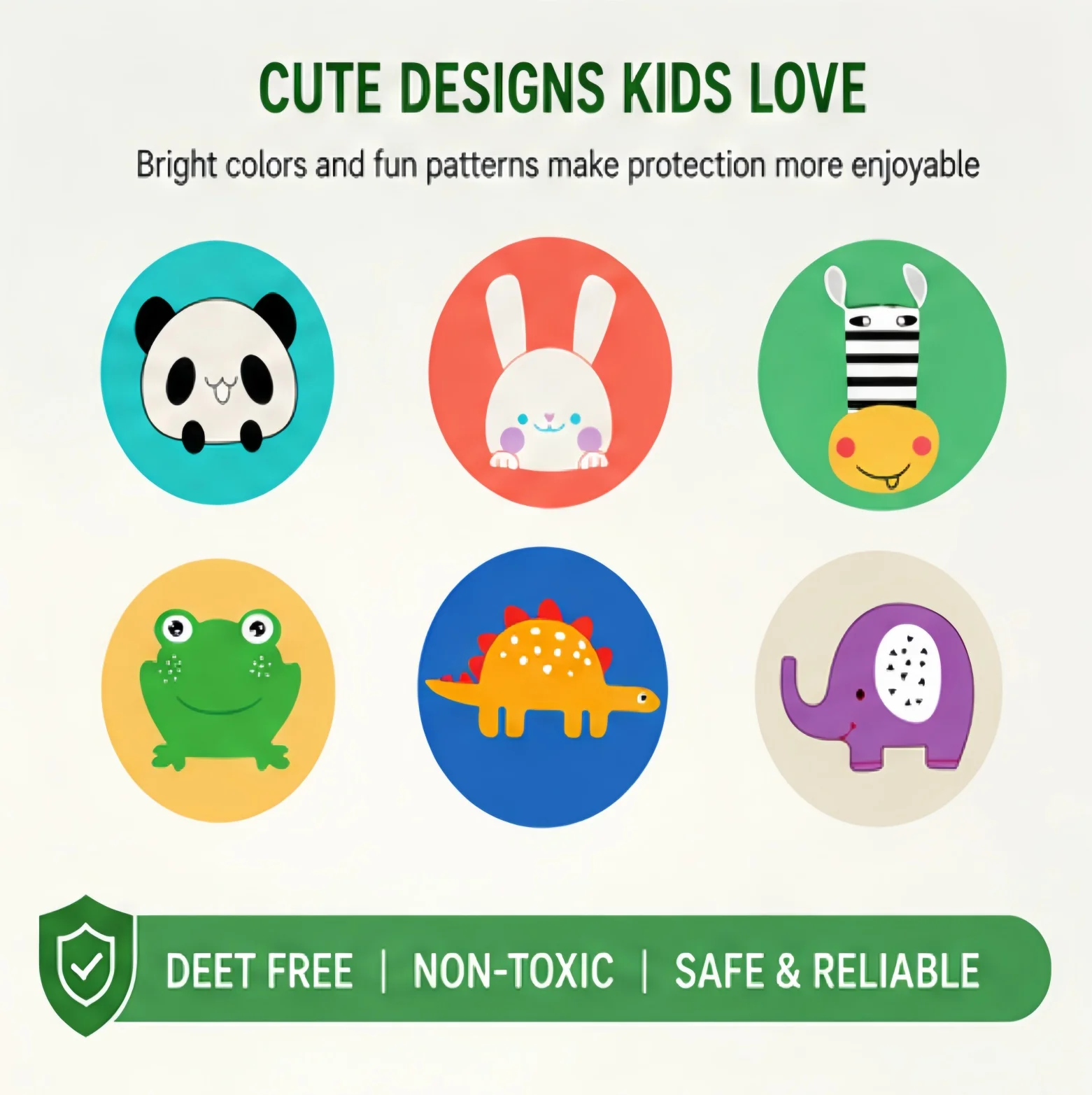 36Pcs Mosquito Repellent Stickers, Natural Plant Essential Oil Insect Repellent Patches, Portable Anti-Mosquito Stickers for Kid