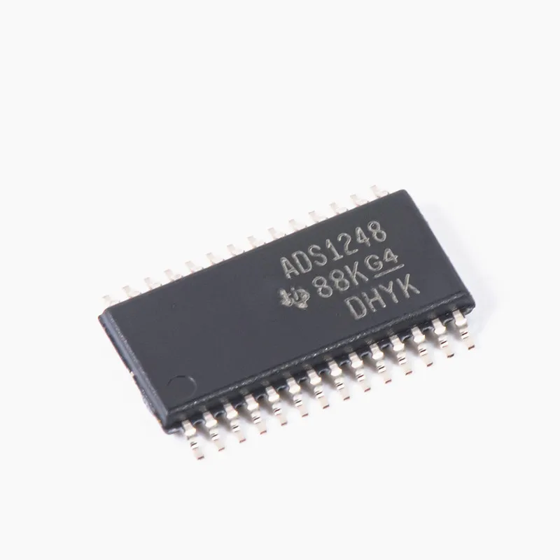 5pcs/Lot ADS1248IPWR TSSOP-28 MARKING;ADS1248 Analog to Digital Converters - ADC Low Noise,Prec 24B ADC