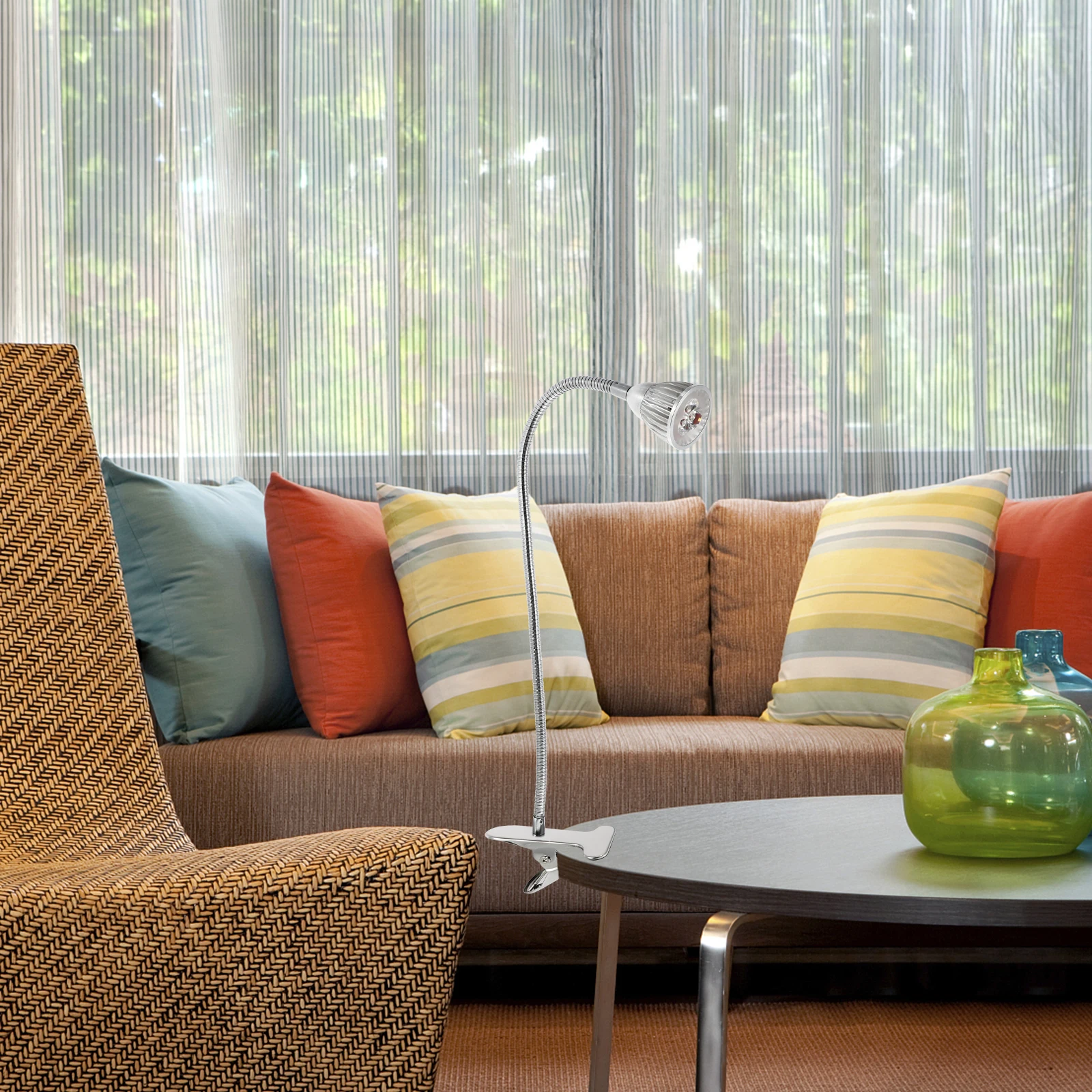 

USB Clip Lamp LED Eye Protection Reading Light Adjustable Bedside Table Student Dorm Night Light Clipping Type Study Working