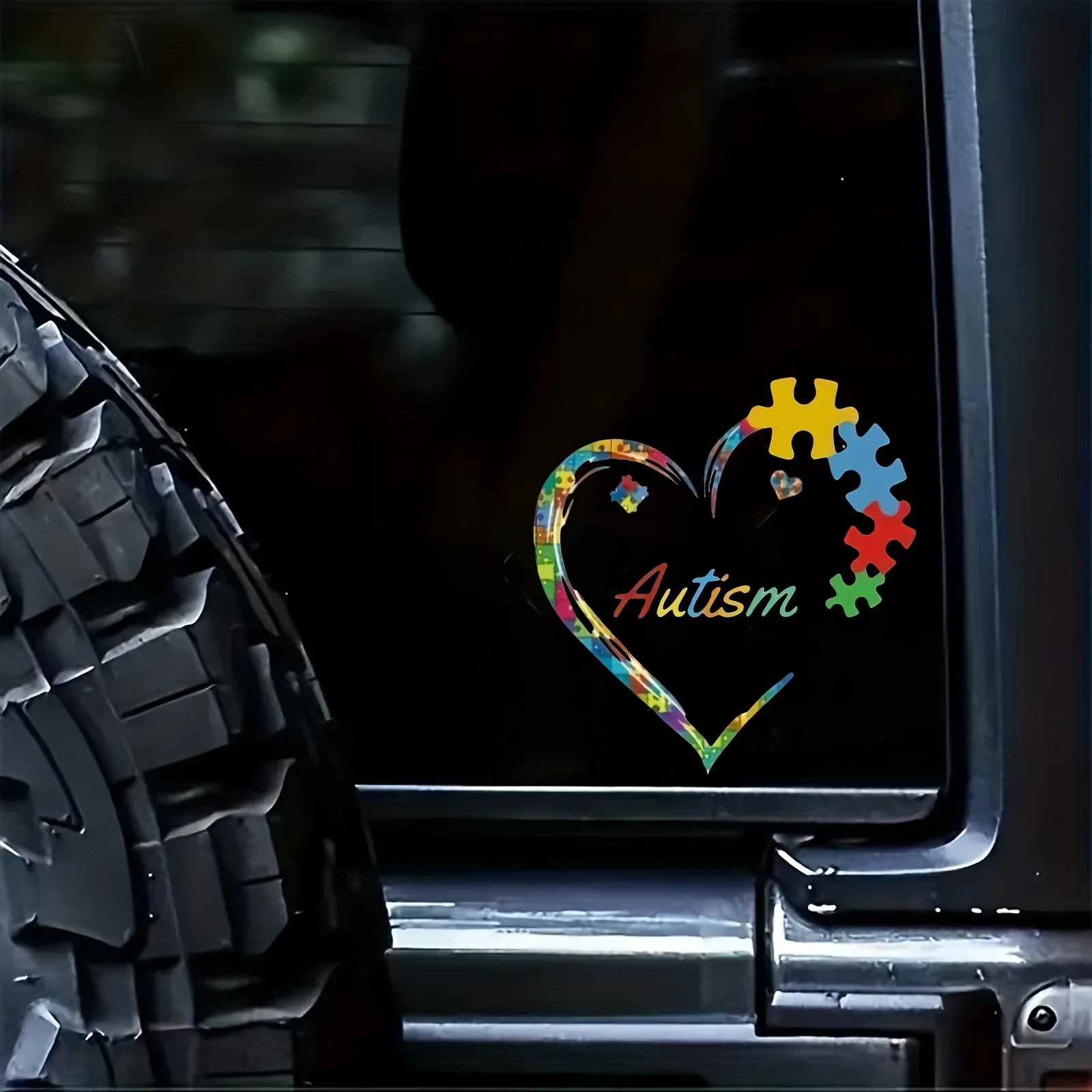 Autism Awareness Sticker 1Pc Waterproof PVC Vinyl Decal Self Adhesive Car Truck Motorcycle Helmet Laptop Window