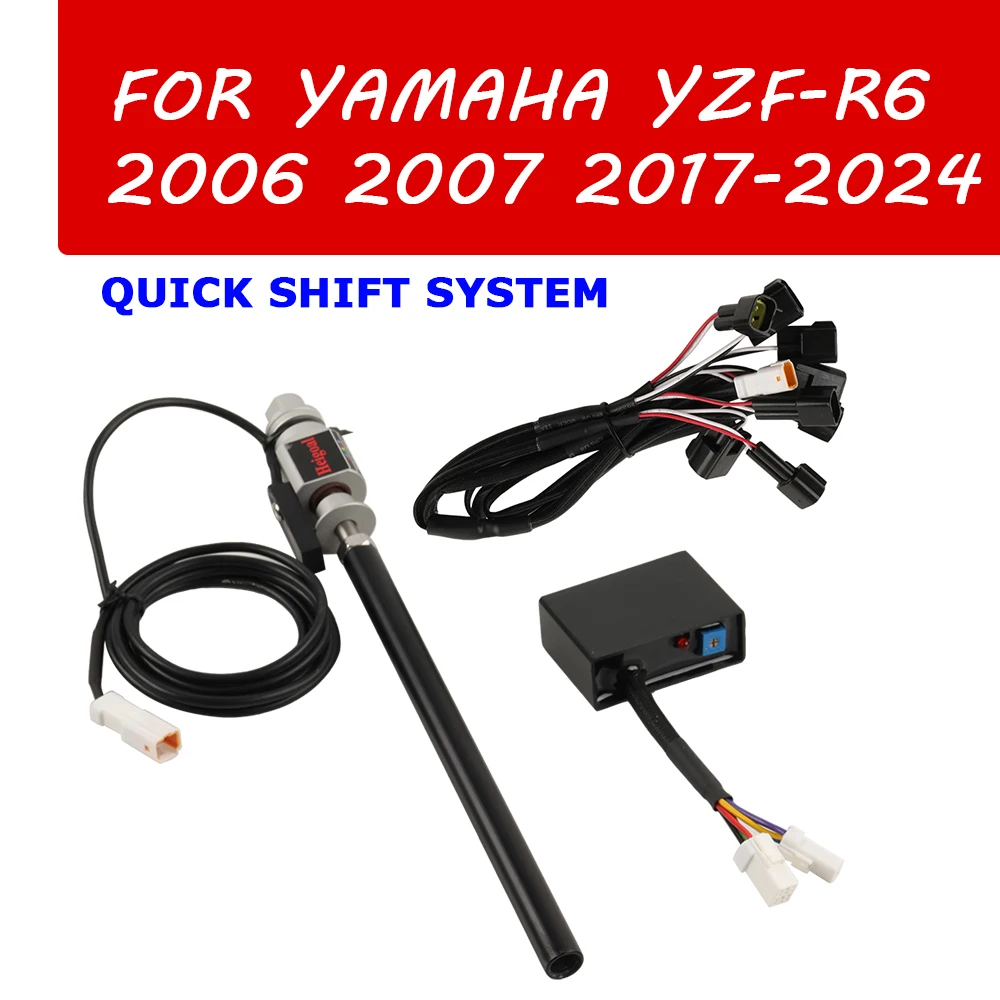 For YZF-R6 QuickShifter For Yamaha YZF R 6 YZFR6 2017 - 2024 Quick Shifter One-Way Fast Gear Shifting Shift Sensor Accessories