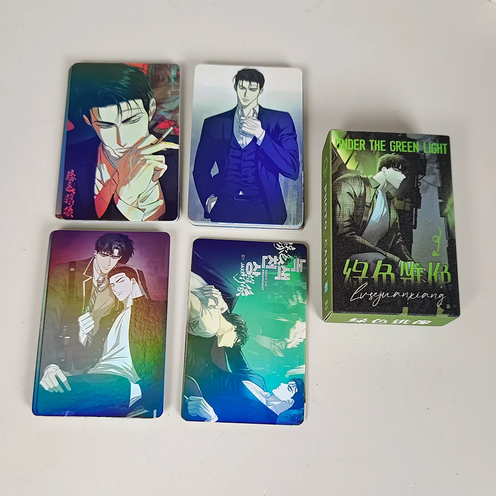 

55 Pcs/set Manga Under The Greenlight Lomo Card Album Comic Characters Photocard Fans Collection Cards