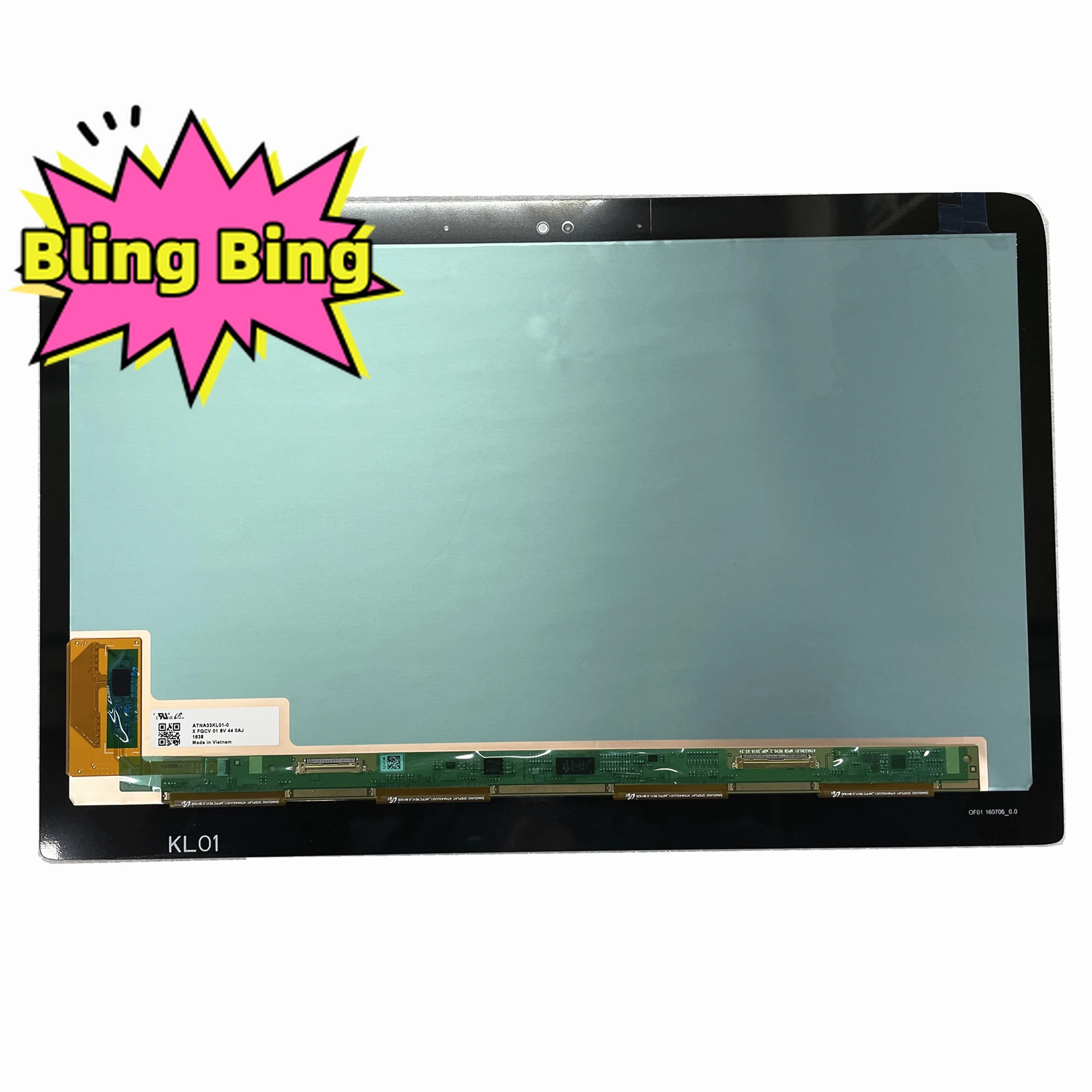 ATNA33KL01-0  ATNA33KL01 13.3'' Assembly for HP LSE133DJ0 Without Frame OLED Touch Screen Laptop Digitizer