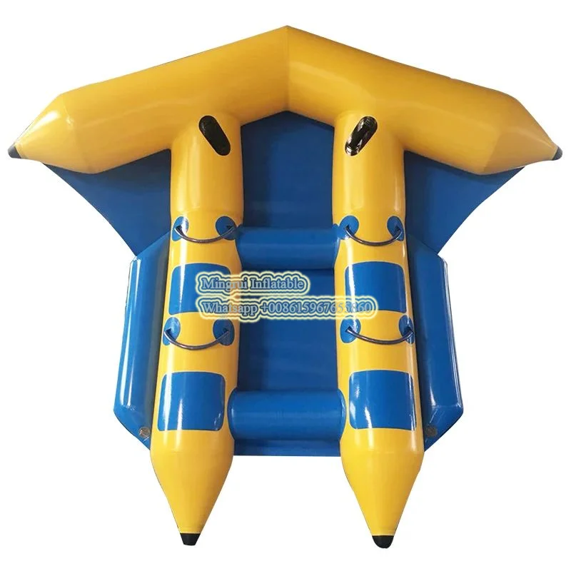 

Durable 4 Rider Tarpaulin, PVC Inflatable Flyfish Banana Boat