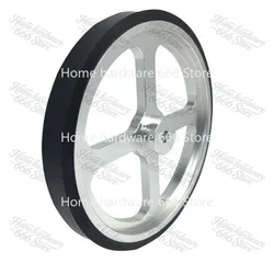 Aluminum Encoder Meter Wheel, Synchronous Wheel, Length Measuring Rubber Wheel, Perimeter 500mm Hole, 6mm, 8mm, 10mm, 12mm, 15mm