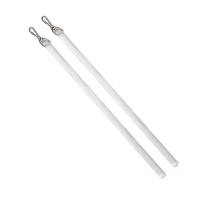 1Set Window Blind Rods 30cm with Rotates Hooks for Home and Office Window Decoration Vertical Blinds Replacement