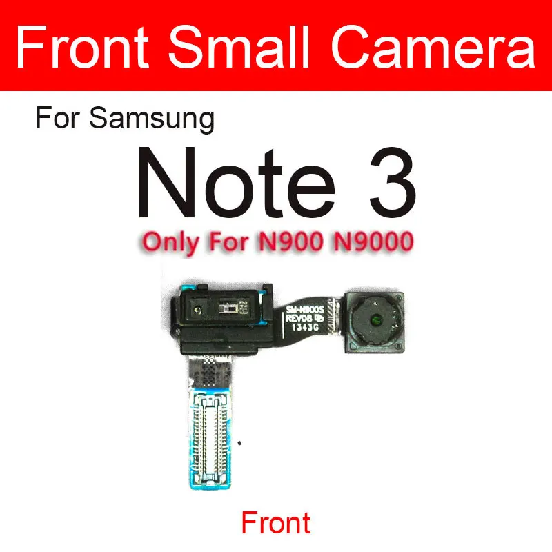 Front Rear Main Camera For Samsung Galaxy Note 3 Note 3 Lite Neo N900 N9005 N7506V N7505V N7508V N7502V Front Samll Back Camera