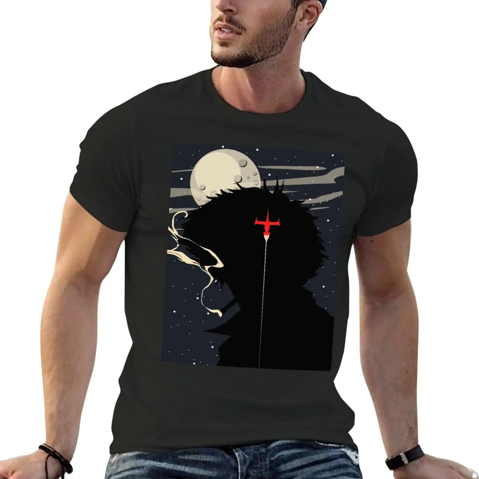 

Anime and Manga T-Shirt vintage clothes custom shirt Men's t shirts