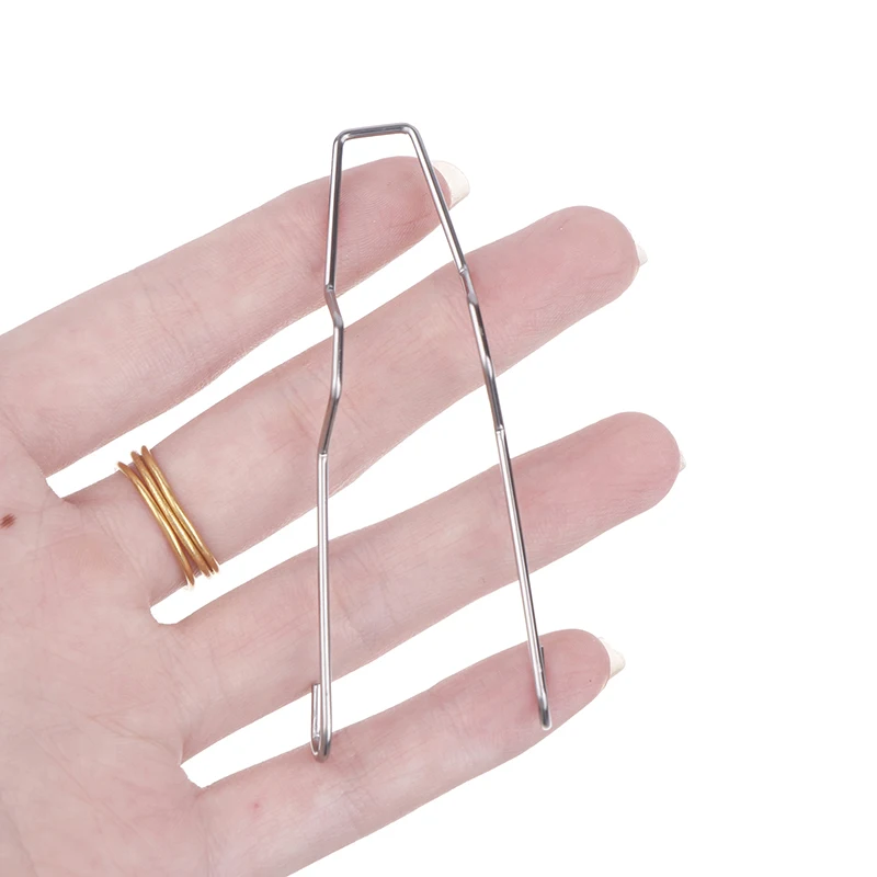 Automobile Headlight Bulb Spring Clips, 6Pcs Metal for H1 H3 H4 H7 Light Bulb Retainer Clips Buckles