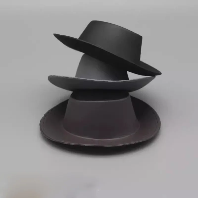 1/6 Soldier Accessories Trendy Retro Round Brimmed Hat Western Cowboy Cap Model Toy Fit 12'' Action Figures Body In Stock