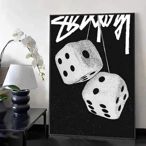 8 best sales काली दीवार कला - №2