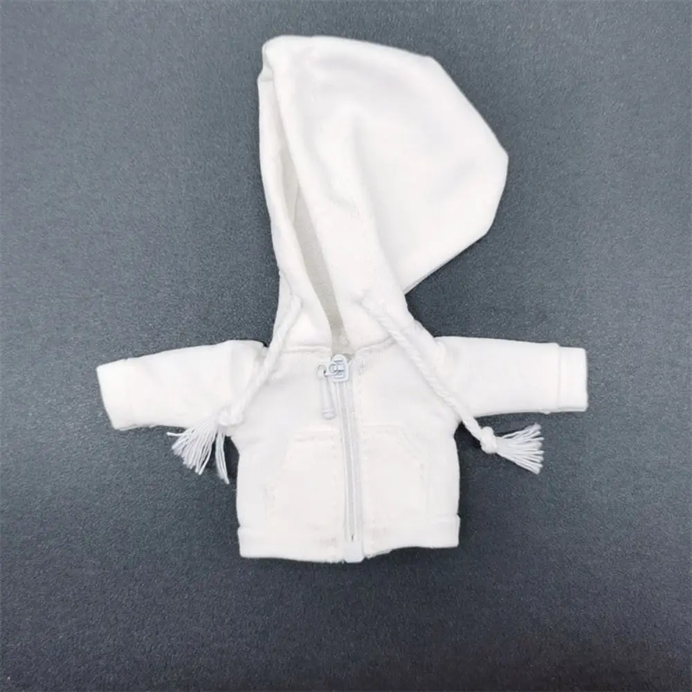 Manteau à capuche Obitsu11 fait à la main pour bébé, vêtements décontractés, veste à glissière, vêtements de beurre de maison de jeu, cadeau pour enfants, herbe, Ob11, 1/12