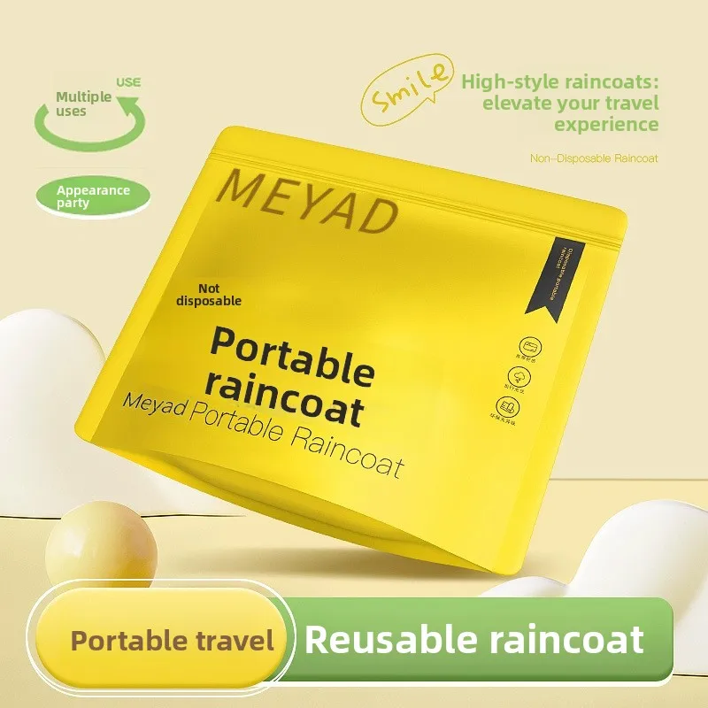 إيفا معطف واق من المطر غير القابل للتصرف سميكة في الهواء الطلق طويل كامل الجسم غير نافذ للمطر للأطفال الكبار تسلق الجبال المعطف المحمولة #2