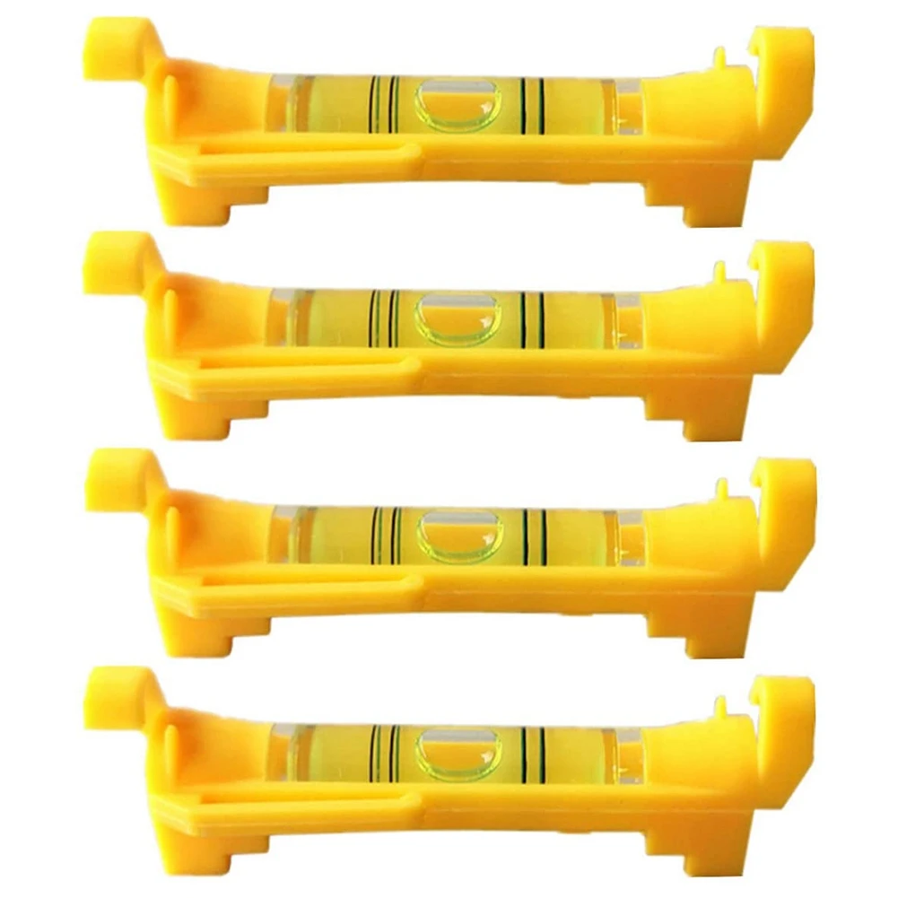 

4Pcs String Level Hanging Line for Leveling Surveying, Building Trades, Bricklaying, Etc. (Yellow)