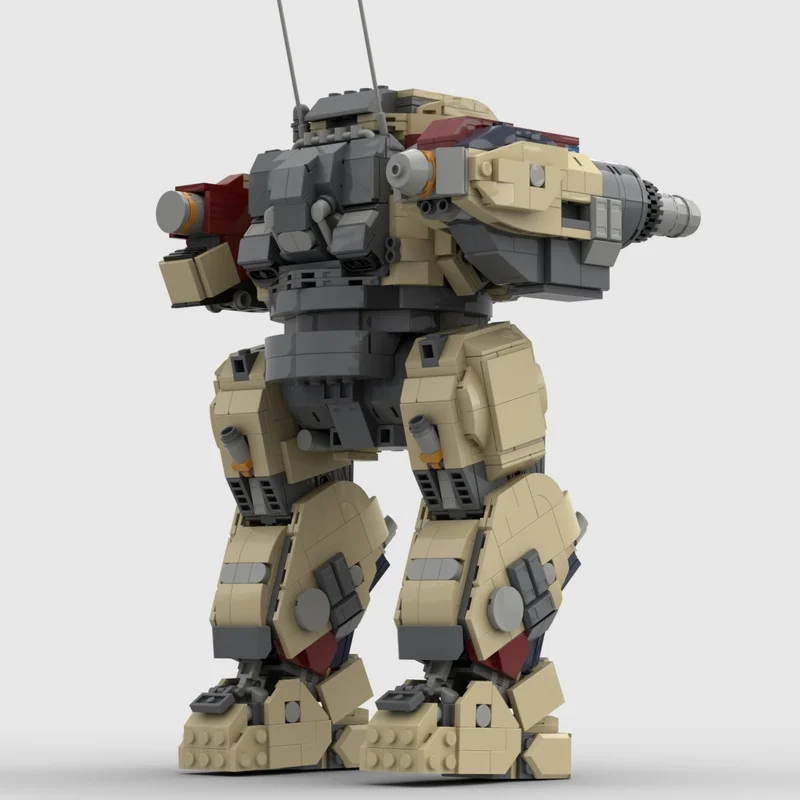 1577 قطعة MOC Urbanmech Battletech الفضاء نموذج بناء لعبة كتل العمارة فكرة التعليم هدايا عيد الميلاد الطوب عيد ميلاد #4