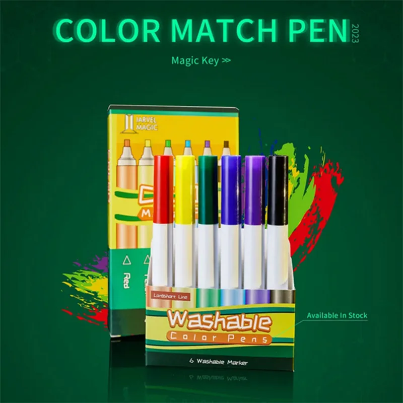 

Color Match Pen by Iarvel Magic Tricks Close Up Illusions Gimmicks Mental Props Hi-tech Electronic Device Color Prediction Magia