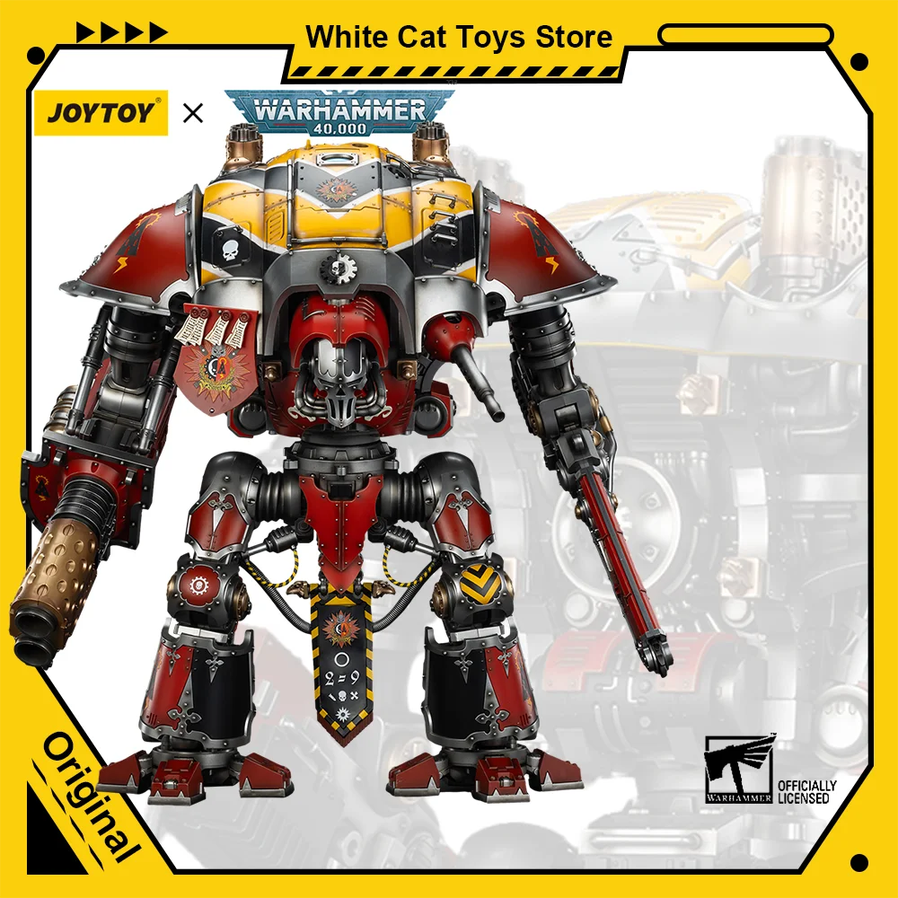 

[Pre-Sale] JOYTOY Warhammer 40K 1/18 Action Figure Imperial Knights House Raven Knight Errant Military Model Collection Toy Gift