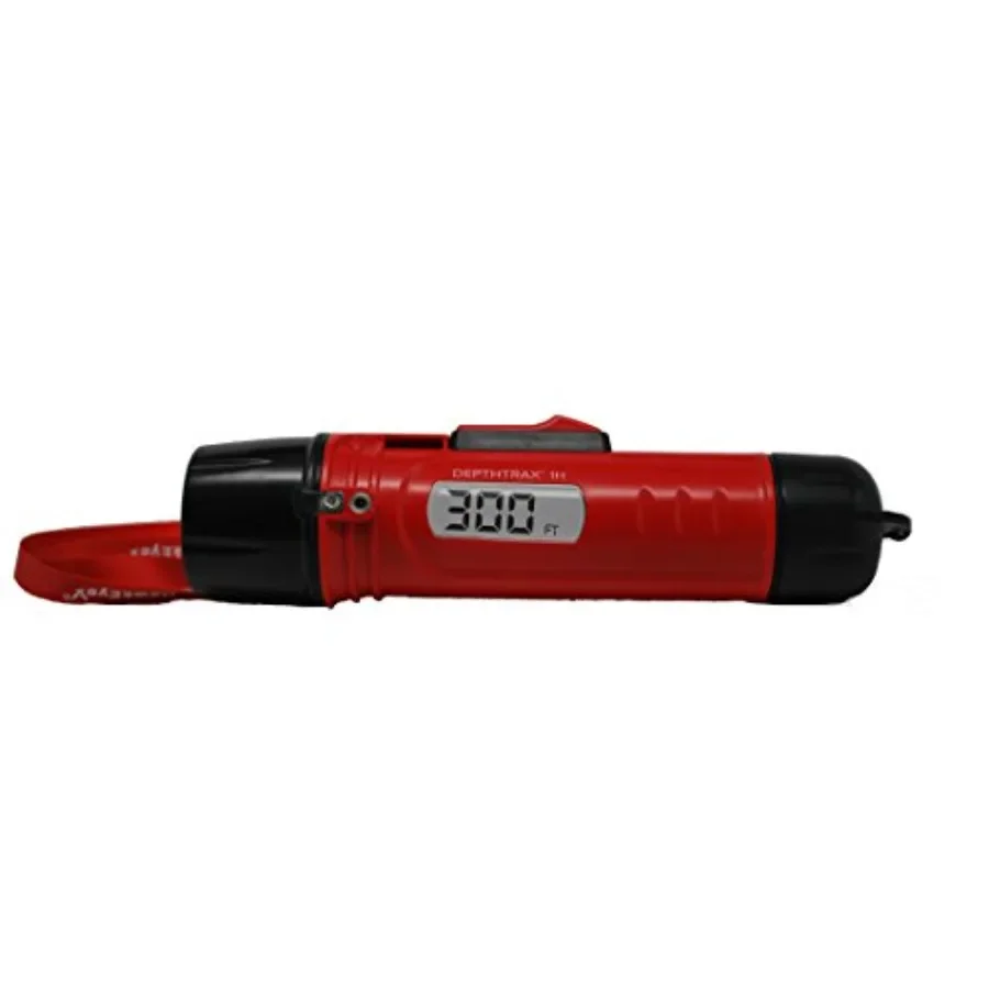 

Handheld Depth Finder with Temperature for Fishing, ABS Plastic, Black, 300 Feet Range and Waterproof Design