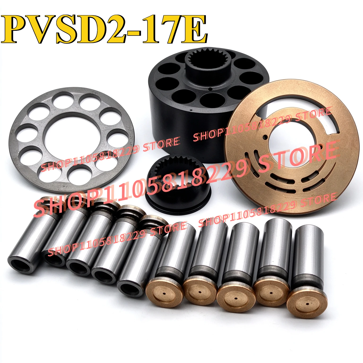 Pump Repair Kits PSVD2-17 Hydraulic Pump Parts for PVSD2-17E Pump Spare Parts Cylinder Block Piston