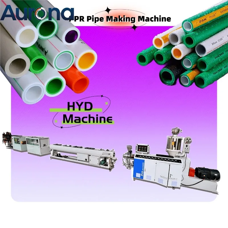 【Industrial】Three-Layer PPR Water Pipe Extrusion Line Making Machine Automatic Pelletizing Plates Application 200k