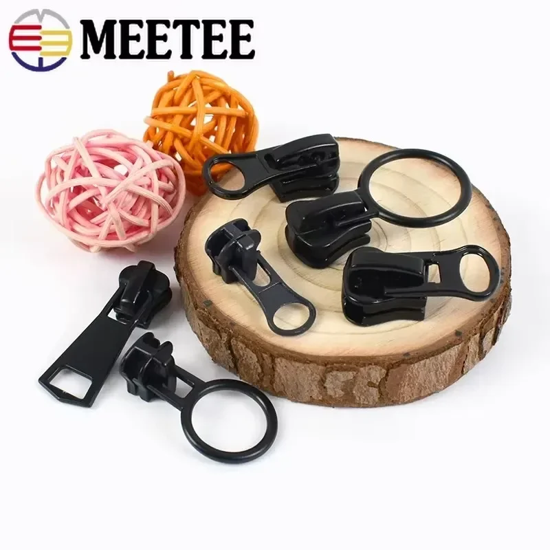 5/10 قطع 3 # 5 # 8 # 10 # 15 # سحاب المتزلجون لسحابات الراتنج الشريط القابلة للاستبدال السوستة رئيس مجتذب معاطف السترة البريدي إصلاح الخياطة الحرفية #6