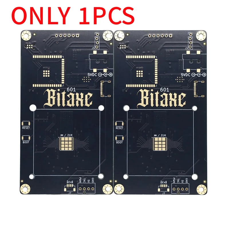 Placa PCB chapada en oro JABS para Bitaxe Gamma 601 Solo BTC Miner solo placa PCB