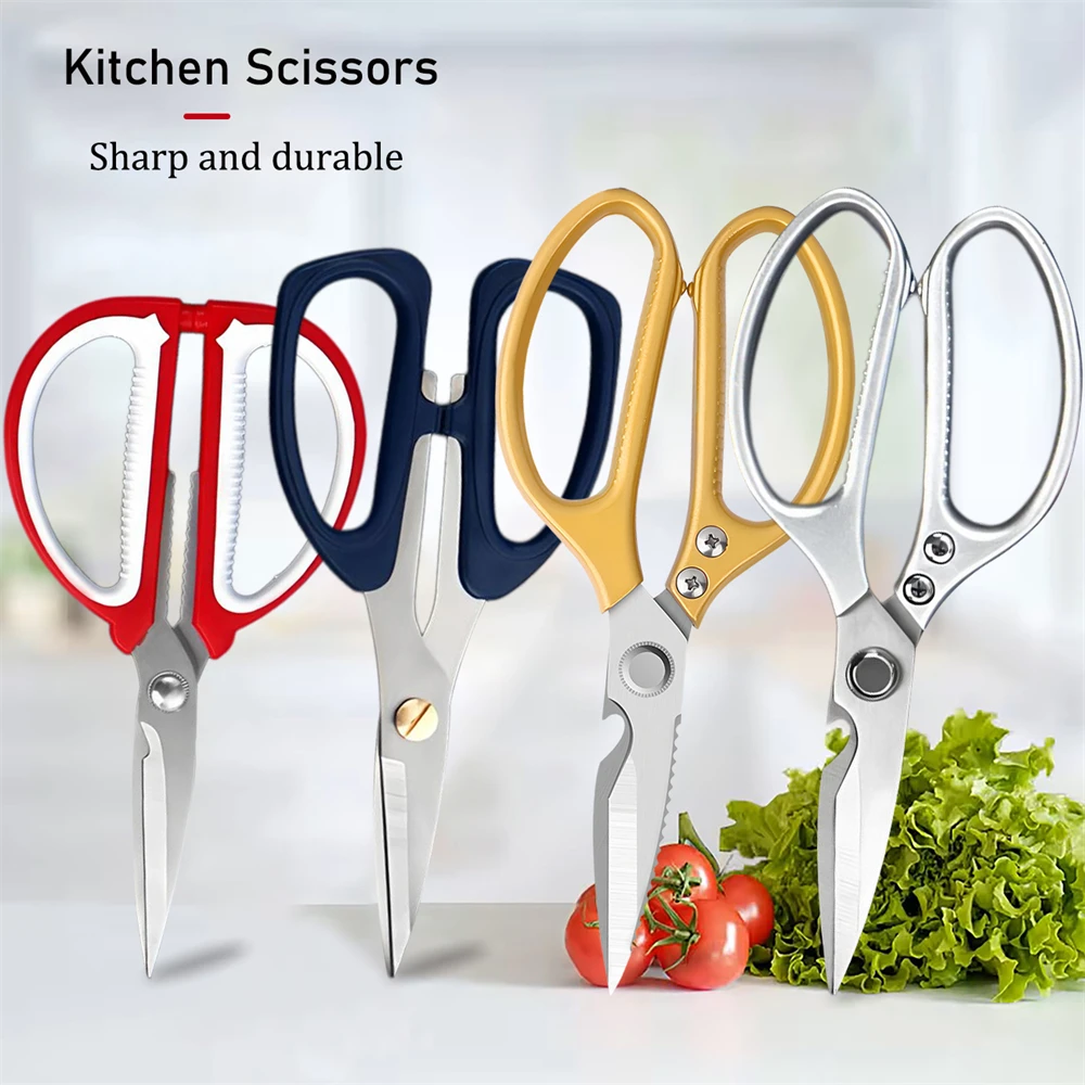 1PC, Professionelle Küche Schere Edelstahl Huhn Knochen Schere Lebensmittel Schere Gemüse Grill Fleisch Küche Zeug
