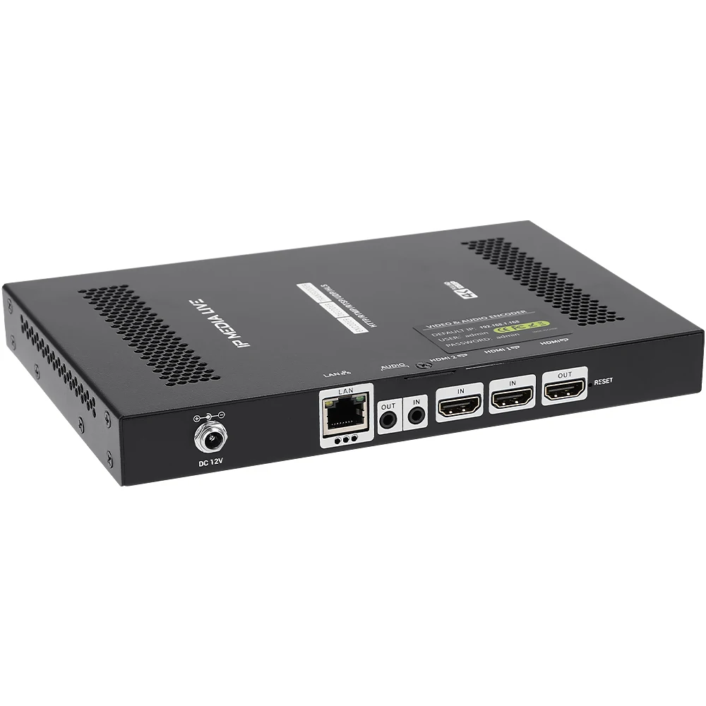 

2 Channels 4k hdmi Video Encoder 8 Channels hdmi Decoder IP Transcoder