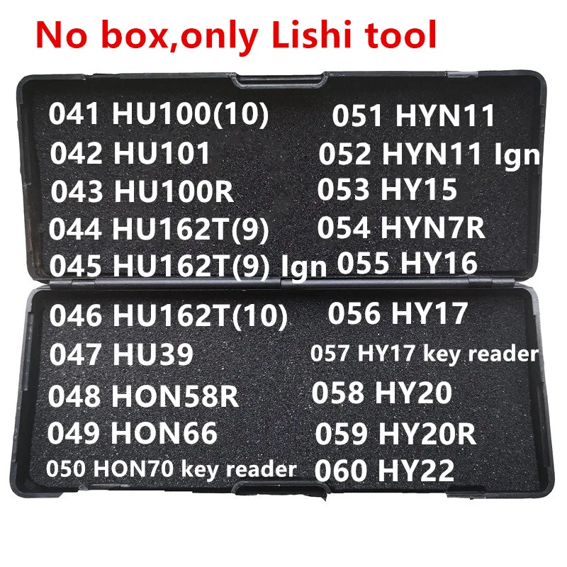 101-120 nenhuma caixa lishi 2 em 1 2in1 ferramenta toy43 toy38r hu162t (8) va6 va2t vac102 wt47t yh35r ym15 ym23 ym28 ym30 zd30 hu71 k5 ferramentas