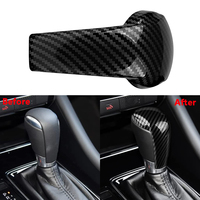 ABS Car Gear Head Lever Shift Knob Cover Gear Shift Handle Trim Decoration for Mazda 2 3 6 CX-3 CX-5 CX-9 Car Accessories