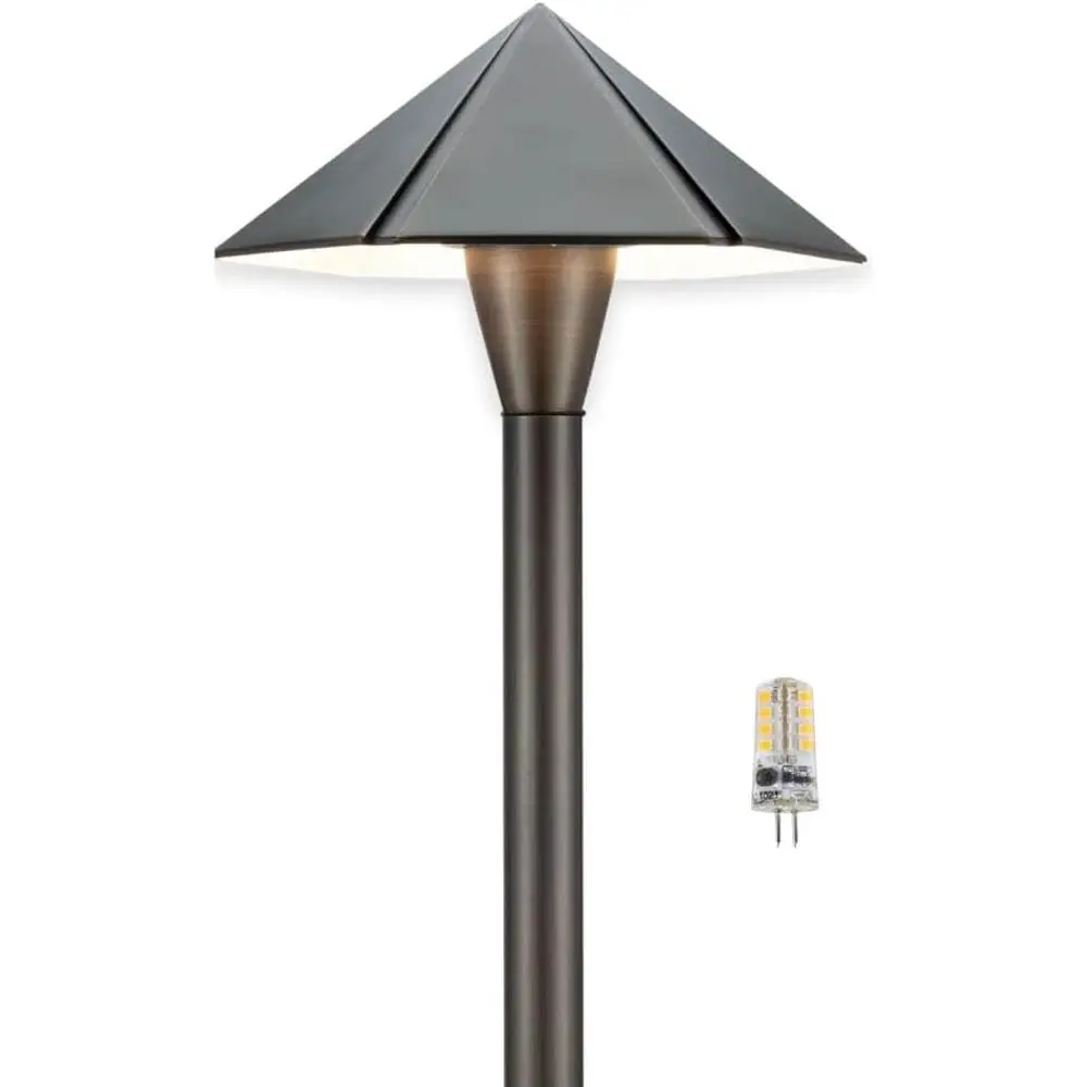 

12V Waterproof LED Path Lights, 270LM 2700K G4 Bulb, Suitable for Outdoor Garden, Walkway, Driveway