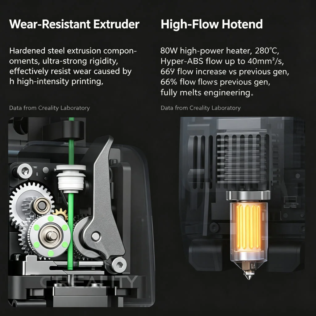 New 3D Print  Plus USB Industrial Lab Supports Multi-color PLA Build Volume 495x515x640mm 1 Year Prototyping Speed 600mm/s