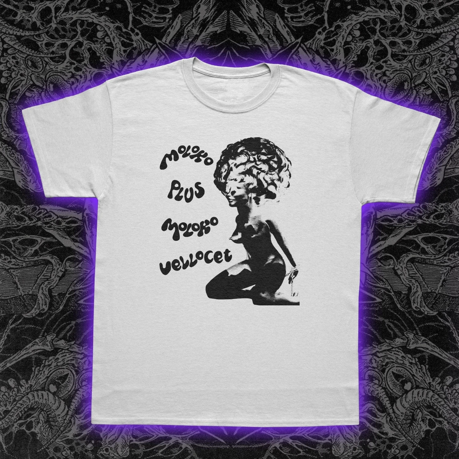 Moloko Plus T-Shirt A Clockwork Orange Kubrick Cult Film Graphic Tee Unisex Tshirt Short Sleeve Men's T-shirts for Summer Unisex
