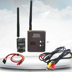 TS832 & RC832/RC832H V3.0 Transmitter Recevier Wireless Audio Video Transmission System 48Ch 5.8G 600mW