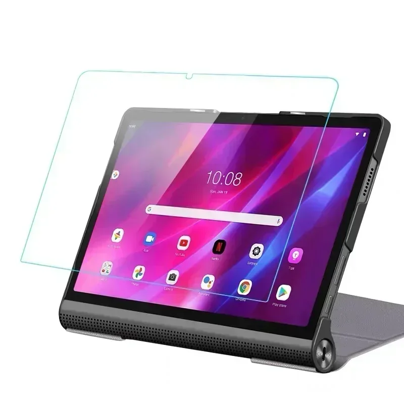 Для Lenovo Yoga Tab 11 2021, защитная пленка из закаленного стекла для экрана 11,0 дюймов, устойчивая к царапинам HD прозрачная защитная пленка без пузырьков