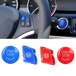 Car Engine Start Button Replace Cover Stop Switch With Steering Wheel M Button For BMW 3 Series M3 E90 E91 E92 E93 2007-2013