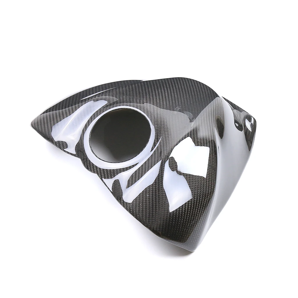 ملحق تعديل غطاء خزان من ألياف الكربون الجافة 3K نقية 100%، مناسب لهوندا CBR1000RR-R، يقلل الوزن