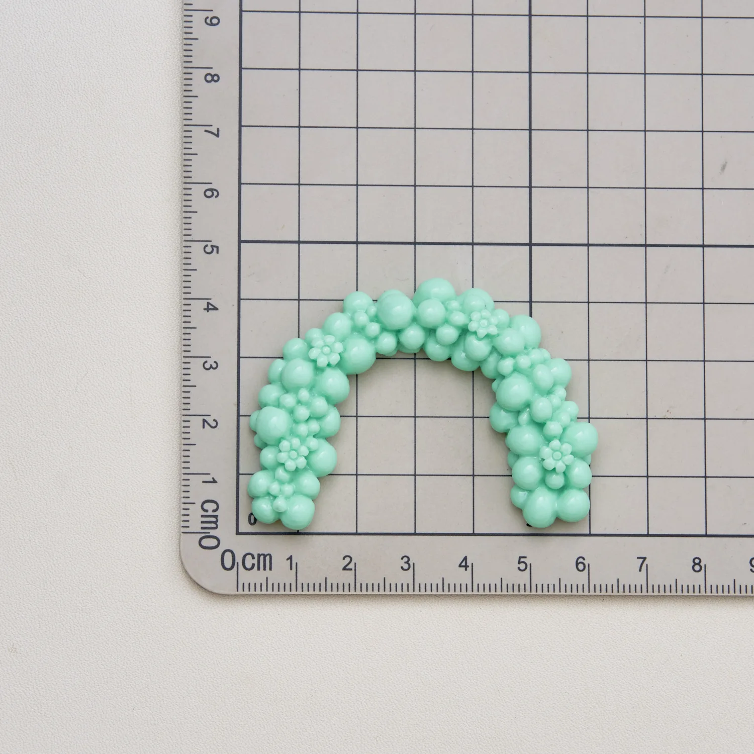 Mini Colorful Balloon Flower Arch Blallon Door Cute Model Dollhouse Resin DIY Doll Accessories