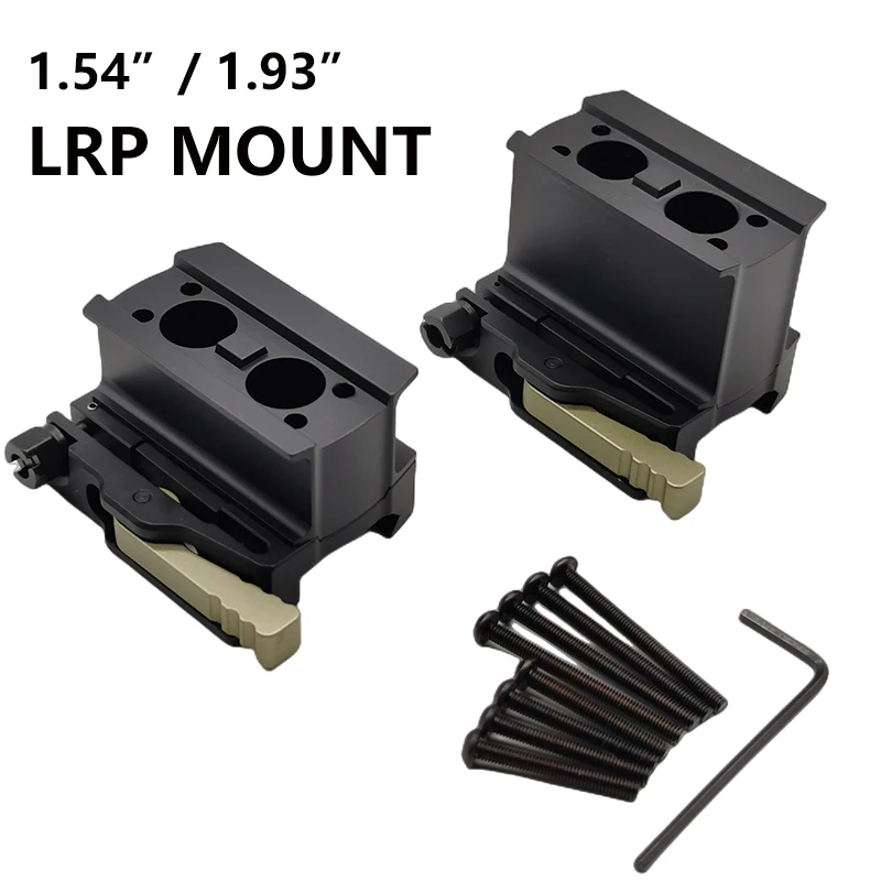 

LRP Mount With Spacer 1.54 and 1.93 inch Hight Mount For T2 M5 Red Dot Sights Accessorie