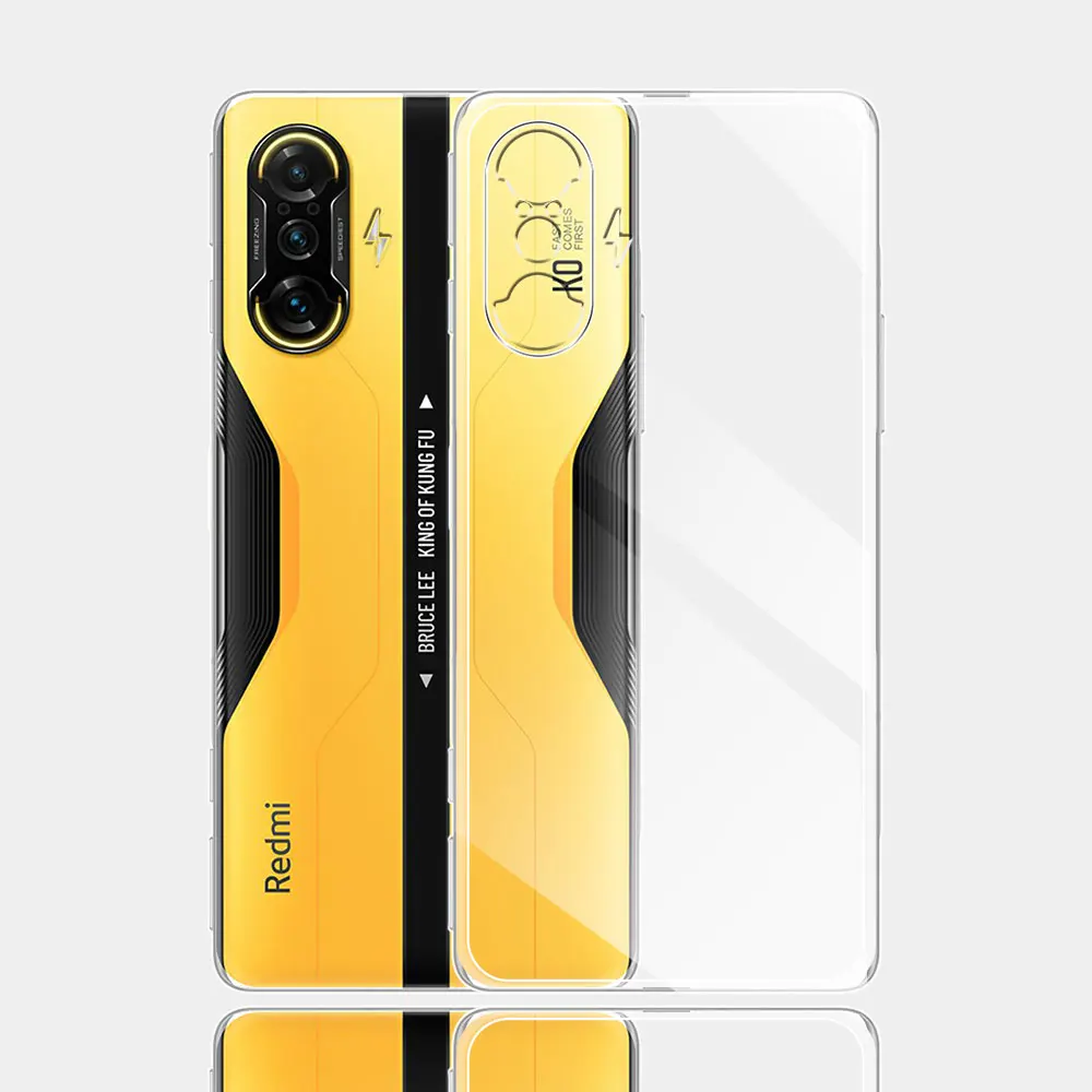Funda trasera de silicona transparente para Redmi K40 Pro, funda trasera ultrafina de TPU suave para Redmi K40 Pro, funda para Redmi K40 K40s